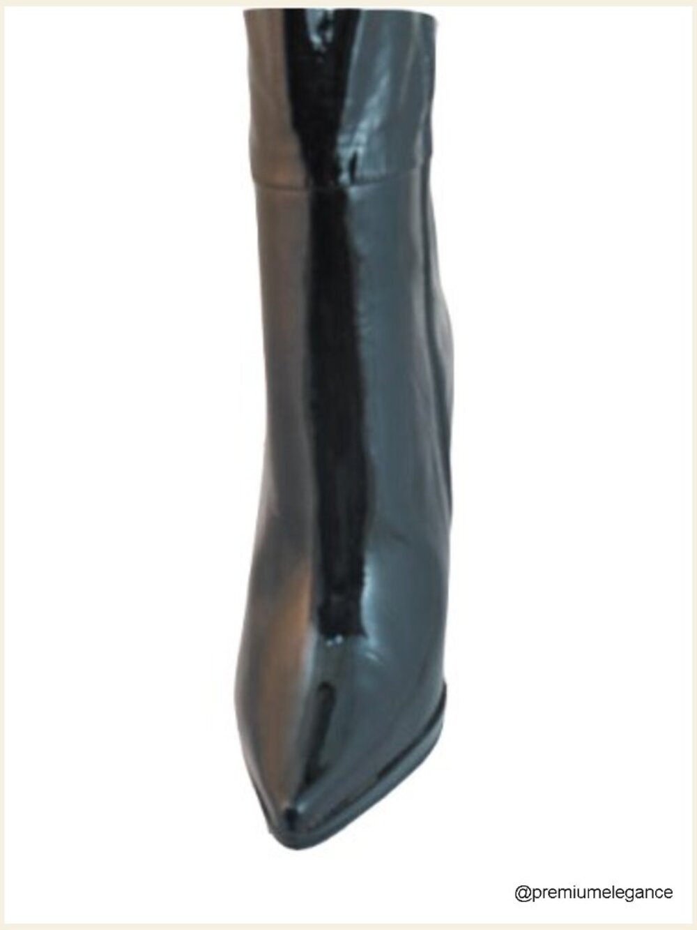 Genuine Italian Leather Over The Knee High Heel Dressy Boots - Picture 5 of 6
